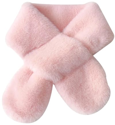 Dailygoody - Wintersjaal - Warme fleece sjaal - Zacht en comfortabel - 75 x 10 cm - Geschikt voor volwassenen en kinderen - Perfect voor koude winters