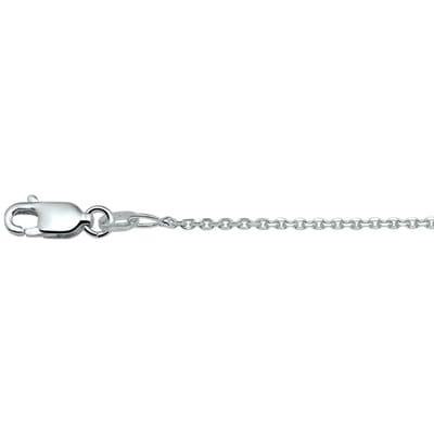 Zilver anker collier K1018804 / 70 cm - 1.3 mm