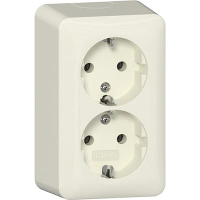 Gira Dubbele Schuko Stopcontact 16A 250V Opbouw - 478012