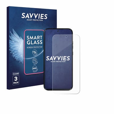 3 Stuks Savvies Screenprotector - geschikt voor Motorola Moto G77 - beschermfolie glas transparant