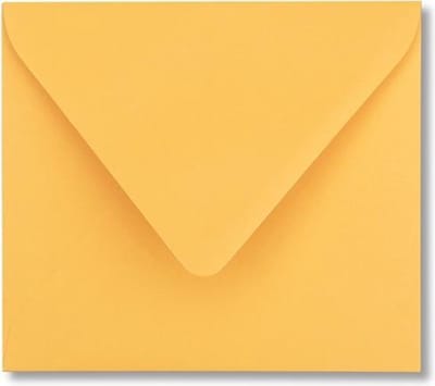 Envelop 12,5 x 14 Goudgeel, 100 stuks