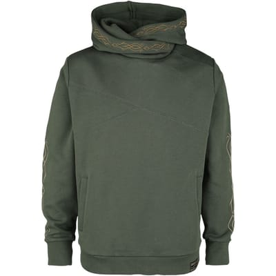 The Lord Of The Rings Trui met capuchon - Dunedain - S tot 3XL - voor Mannen - donkergroen