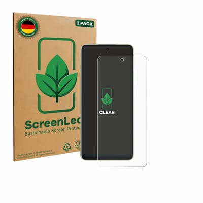 2 Stuks Screenprotector voor Oppo A5 Energy - Hoogwaardige Beschermfolie transparant