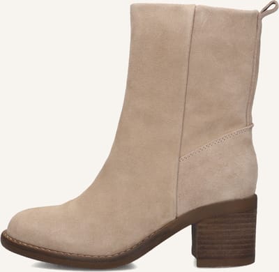 BLASZ Shn2581-09 Enkellaarsjes - Enkelboots met rits - Dames - Beige - Maat 36