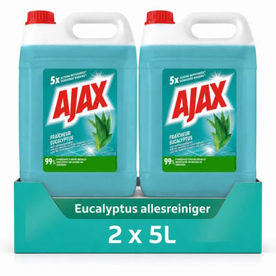 AJAX Allesreiniger Eucalyptus 5 Lt x 2 Stuks