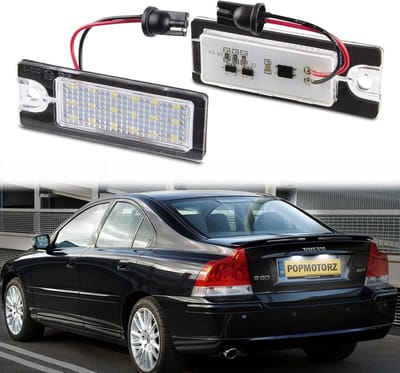 LED kentekenplaatverlichting 2 Pcs met Canbus Ontwerp voor Foutloze Achterlichten