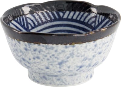 Tokyo Design Studio – Aisai Seigaiha – Rijstkom – 11.4x6cm 300 ml