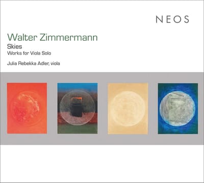 Julia Rebekka Adler - Walter Zimmermann: Skies, Works For Viola Solo (CD)
