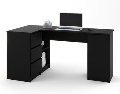 AZ Home Hoekbureau Greg Links Zwart Bureau Computer desk