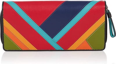 Visconti Portemonnee Dames - Pasjeshouder - Clara Collectie - Multi (CR12)