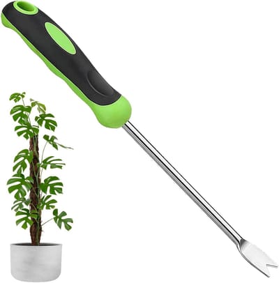 Onkruidverwijderaar - Roestvrij Staal - Ergonomisch Handvat - Voor Tuinliefhebbers