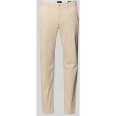 Slim fit chino met achterzakken