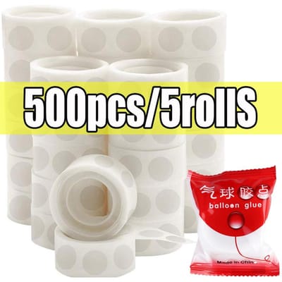 Ballonlijm Stippen Kleefpunt Tape Dubbelzijdig Transparant Plakkerig Verjaardag Bruiloft Feest Ballonnen Lijm Sticker Ballonnen Stand Boog Other