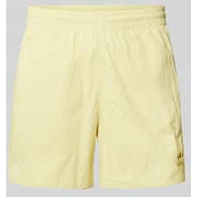 Relaxed fit korte broek met labelstitching, model 'SPRINTER'