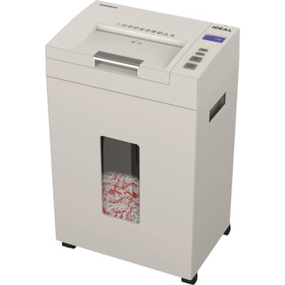 IDEAL Shredcat 8292 CC 4x10 mm Papierversnipperaar – Vernietigt ook Creditcards – P-4 Snippers – Autofeed – 26L - 200 vel
