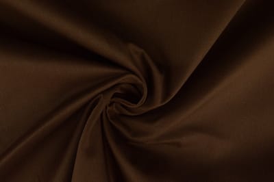 10 meter twill katoen - Bruin - 65% katoen - 35% polyester