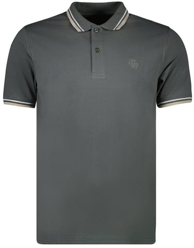 Cars Jeans Polo Frylon Heren Poloshirt - Moss - Maat S