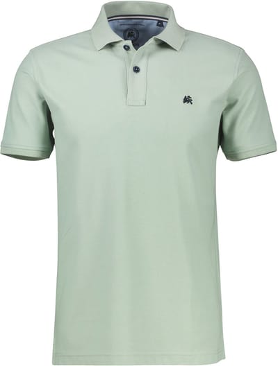 LERROS Poloshirt met COOL & DRY-functie in grote maten , Maat: 5XL , Kleur: BAY GREEN , 60% katoen, 40% polyester