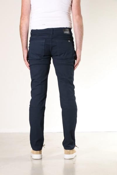 New Star Nyon navy printed broek - 36/34