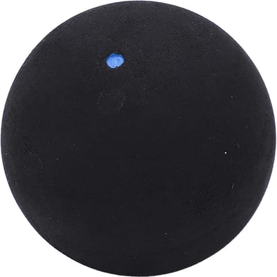 Squashballen - Sportballen - Wedstrijdtraining - Duurzaam Rubber - 37 mm - Blauwe stip