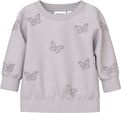 NAME IT - NBFBETINA LS SWEAT BRU - Baby - Vesten