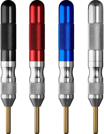 Soft Tip Dart Punt Verwijderaar - Dart Tool - Dart Pijltjes Repareren - Beschermt Dartbord - 116 cm - Blauw