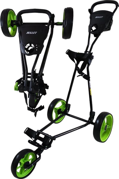 Bullet Comp. 5000 Black/Lime Golftrolley