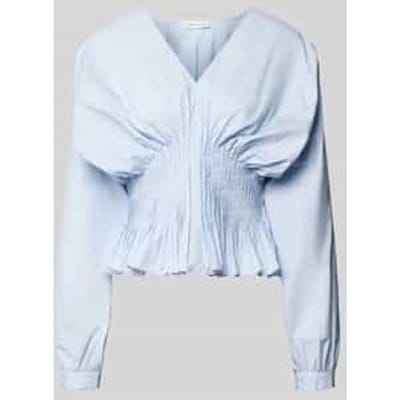 Copenhagen Muse Cmpoplin-blouse Blouses Dames - Lichtblauw - Maat XL