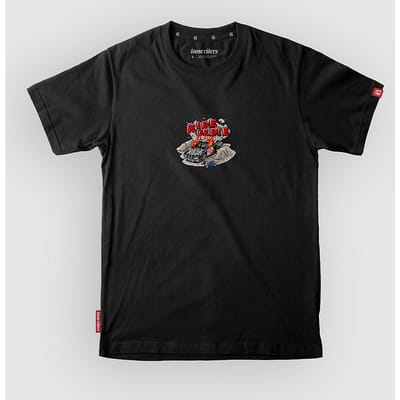 Loose Riders Ride Or Die Patrol Tech Tee zwart
