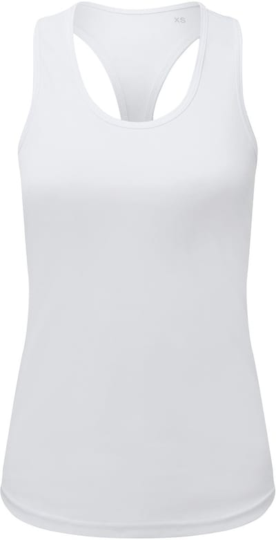 TriDri Women´s Recycled Performance Slim Racer Back Vest TR527 - White - XS