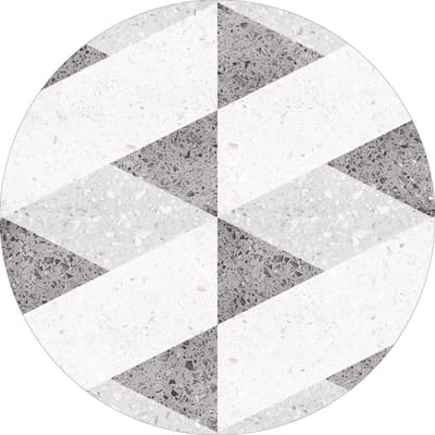 Vinyl | Vloerkleed vinyl rond | 7 | 95 cm Rond