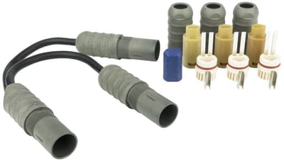 Danfoss T-aftakking Connecto T voor 3 verwarmingslinten en 1 eindafsluiting, 088L0417