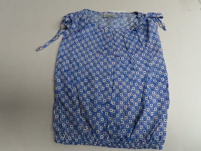 Bloesje - Tuniek - Mouwloos - Meisjes - Blauw - 2 jaar 92