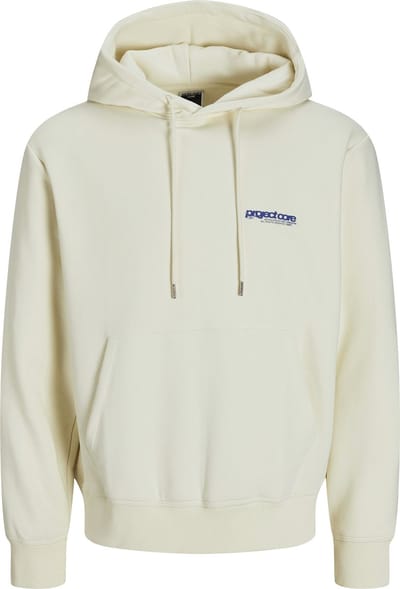 Jack & Jones Trui Jcounion Print Sweat Hood Noos 12273915 Sweet Corn Mannen Maat - M