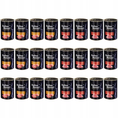 Dolina Noteci Premium - Natvoer - Kalfsvlees en Eend - Graanvrij - 24x400g