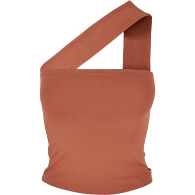 Urban Classics - One Strap Mouwloze top - L - Oranje