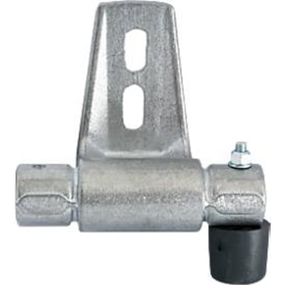 Beugel voor schapladder-ronde buisrailsysteem STABILO® Professional, met eindaanslag rechts