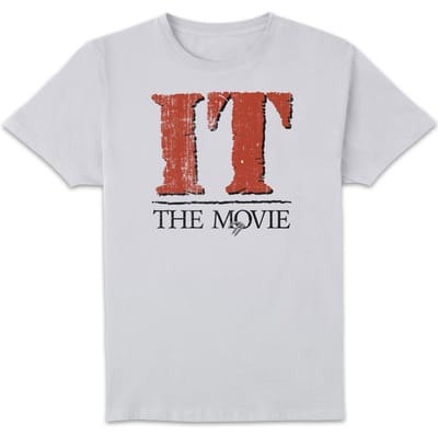 IT The Movie Men's T-Shirt - White - S