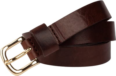 Legend Dames - Leren riem - Bruin - 95cm