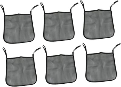 Kinderwagen Opbergtas - Baby Organizer Set - Baby Benodigdheden - Ademend Gaas Materiaal - 30x30cm - Zwart