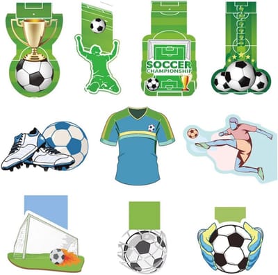 Magnetische Voetbal Boekenleggers - Set van 10 voor Kinderen