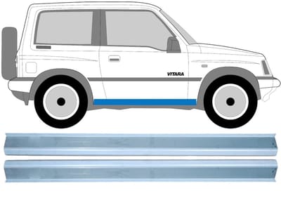 Reparatie dorpel voor Suzuki Vitara 1988-1998 / Links + Rechts / Set