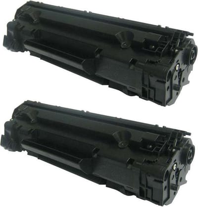 KATRIZ® huismerk toner2x CE285/CB435A/CB436A/CanonCRG-712/713/725/726 Zwart -2x 2000 pagina's |Geschikt voor HP Laserjet P1102w / M1130 /M1136 /M1210 /M1213nf /M1212NF; Canon i-SENSYS LBP6000 /HP LaserJet P1005 /P1006 /P1505 /P1505n /M1120 /M1522n