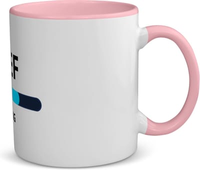 Akyol - neef loading koffiemok - theemok - roze - Neef - ochtendkoffie laden - verjaardagscadeau - verjaardag - cadeau - cadeautje voor neef - neef artikelen - kado - geschenk - gift - 350 ML inhoud