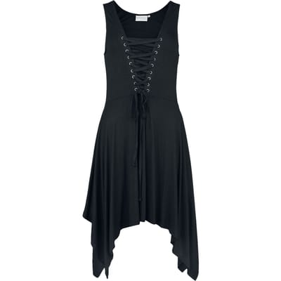 Innocent - Gothic Mini-jurk - Euanthe jurk - S tot 3XL - voor Vrouwen - zwart