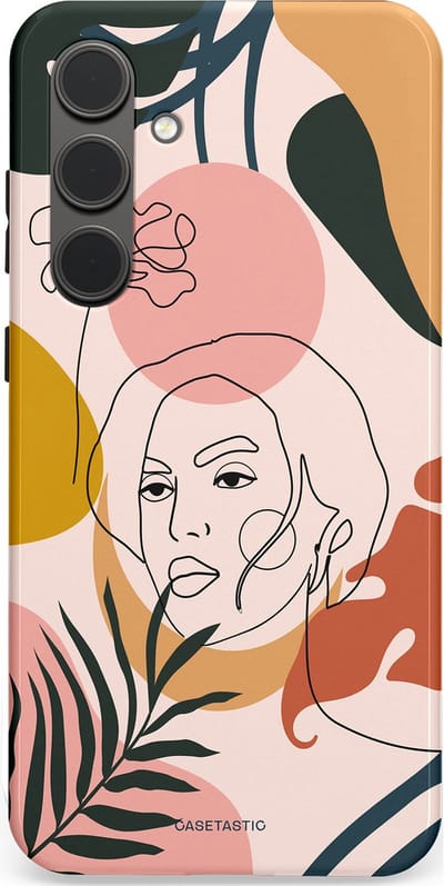 Casetastic Hoesje Geschikt voor Samsung S24 Plus - Stijlvolle Beschermende Duo-layer Case - Elegantie van binnen