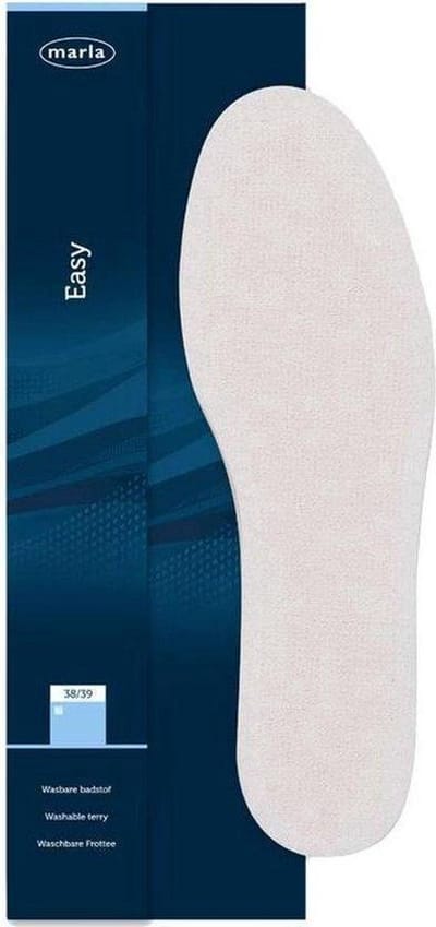 Marla Easy Wit Unisex Inlegzolen - Maat 22/23