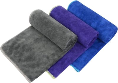 Superabsorberende Microvezel Handdoeken - Sneldrogend Fitness- en Strandhanddoek Set (3 Stuks) 35 cm x 75 cm
