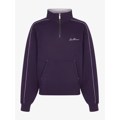 Kinderen ruitenrijk sweatshirt met ritskraag LeMieux Kate