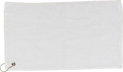 3-pack Luxury range golf towel golfhanddoeken, Kleur Wit, Eén maat (30 x 50cm)